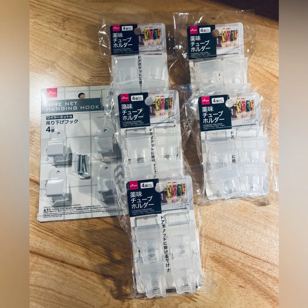 DAISO - Paint tube storage for 24, grid & hardware NEW